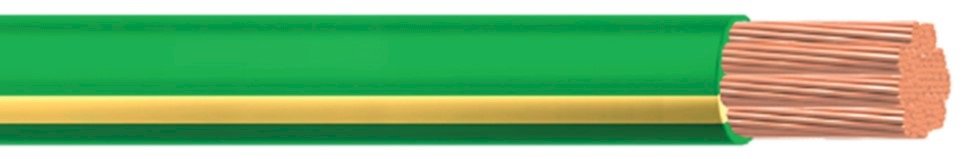 Earth Cable Flex 10mm2 Green Yellow V90 100M