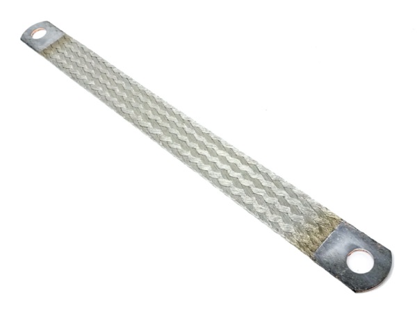 Tinned Copper Braid ERICO 70mm2 M10 500mm