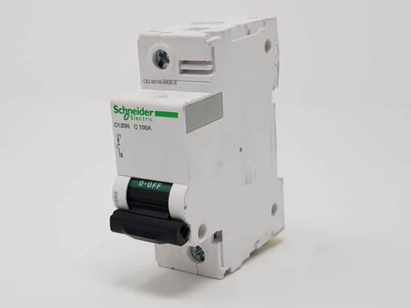 Schneider Circuit Breaker C120N 1 Pole 100A