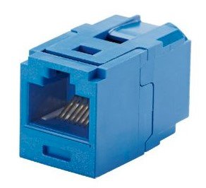 Panduit CAT 6 RJ45 Coupler Blue (Optus and Voda Use)