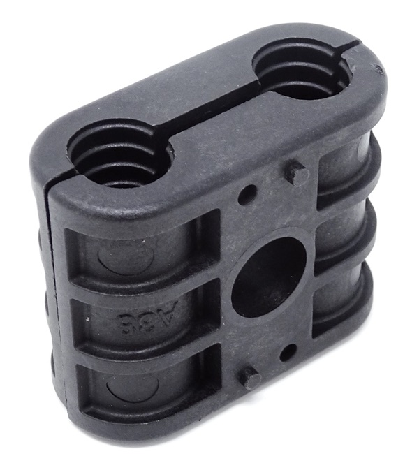Coax Block 3/8" Corrugated 10PK to suit 350