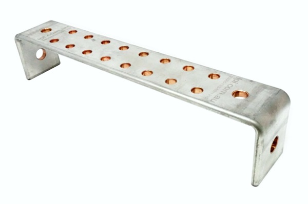 Earth Bar Copper NBN Feeder Cable Bent 425