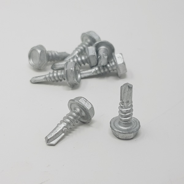Hex Tek Screw Metal 10-16 16mm 10PK
