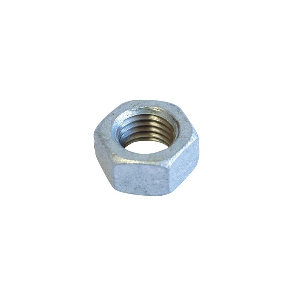 Flange Nut Serrated HDG M10
