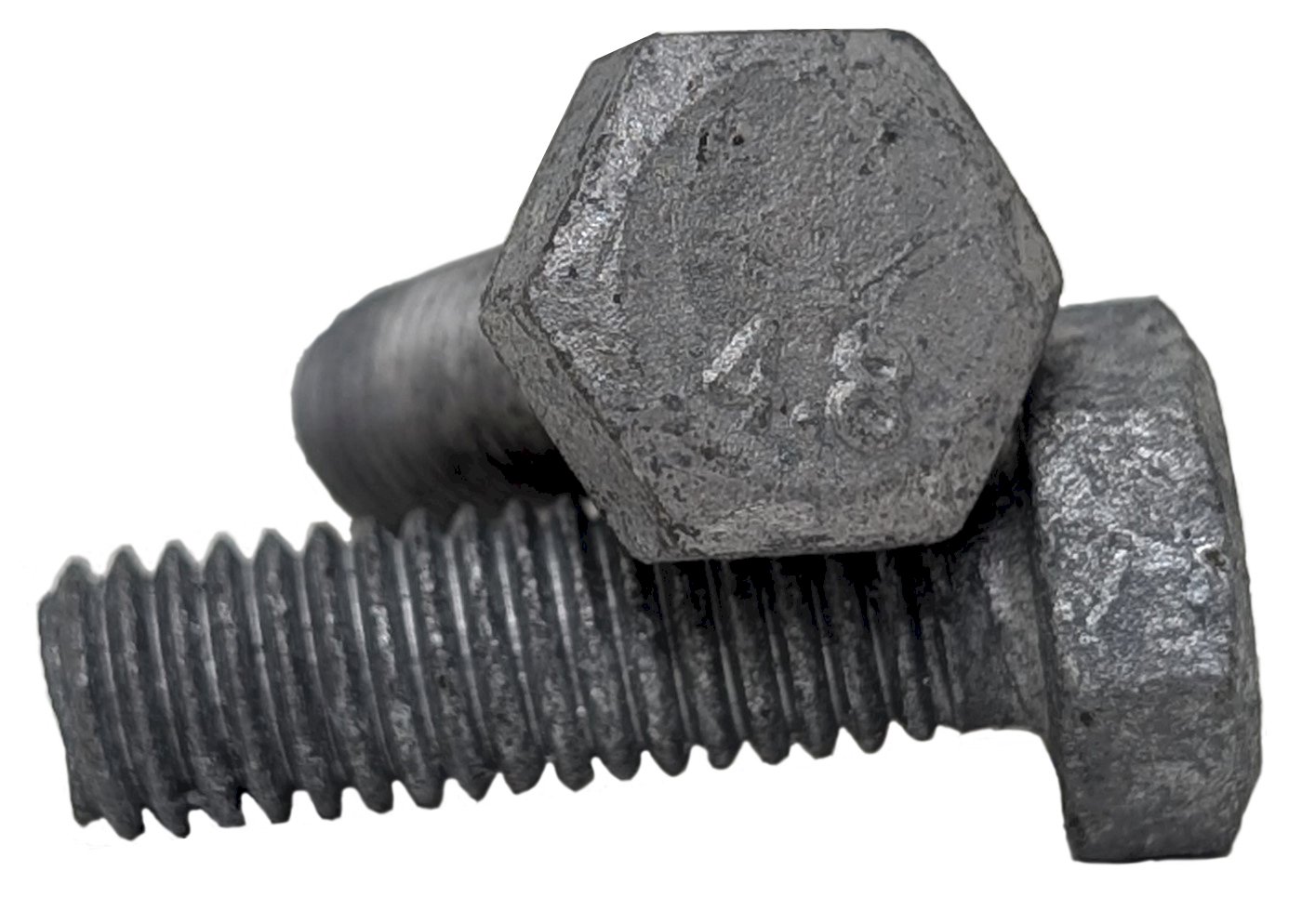 Hex Head Set Screw HDG M6 20mm 10PK
