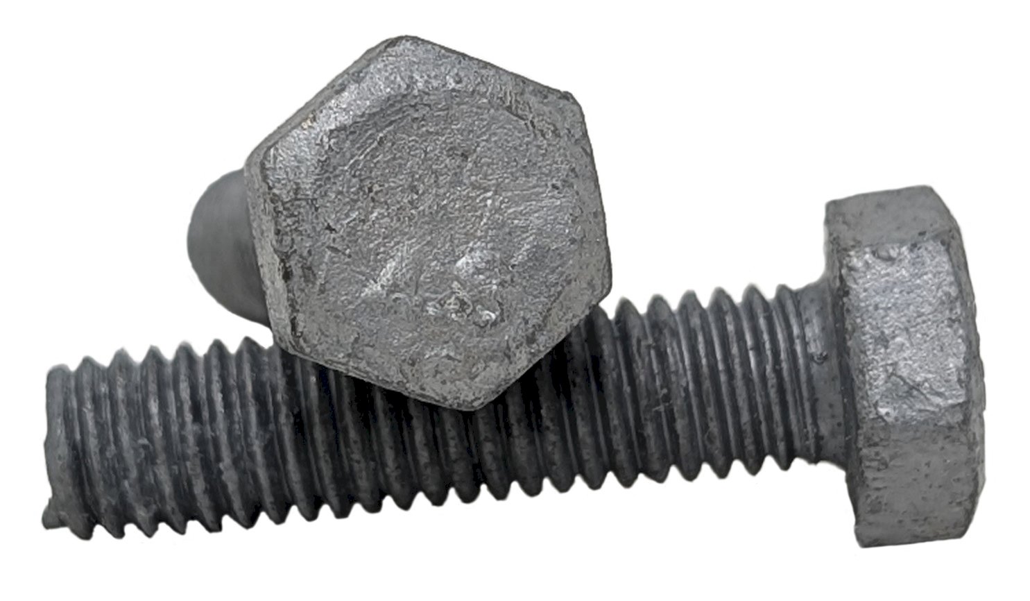 Hex Head Set Screw HDG M6 25mm 10PK