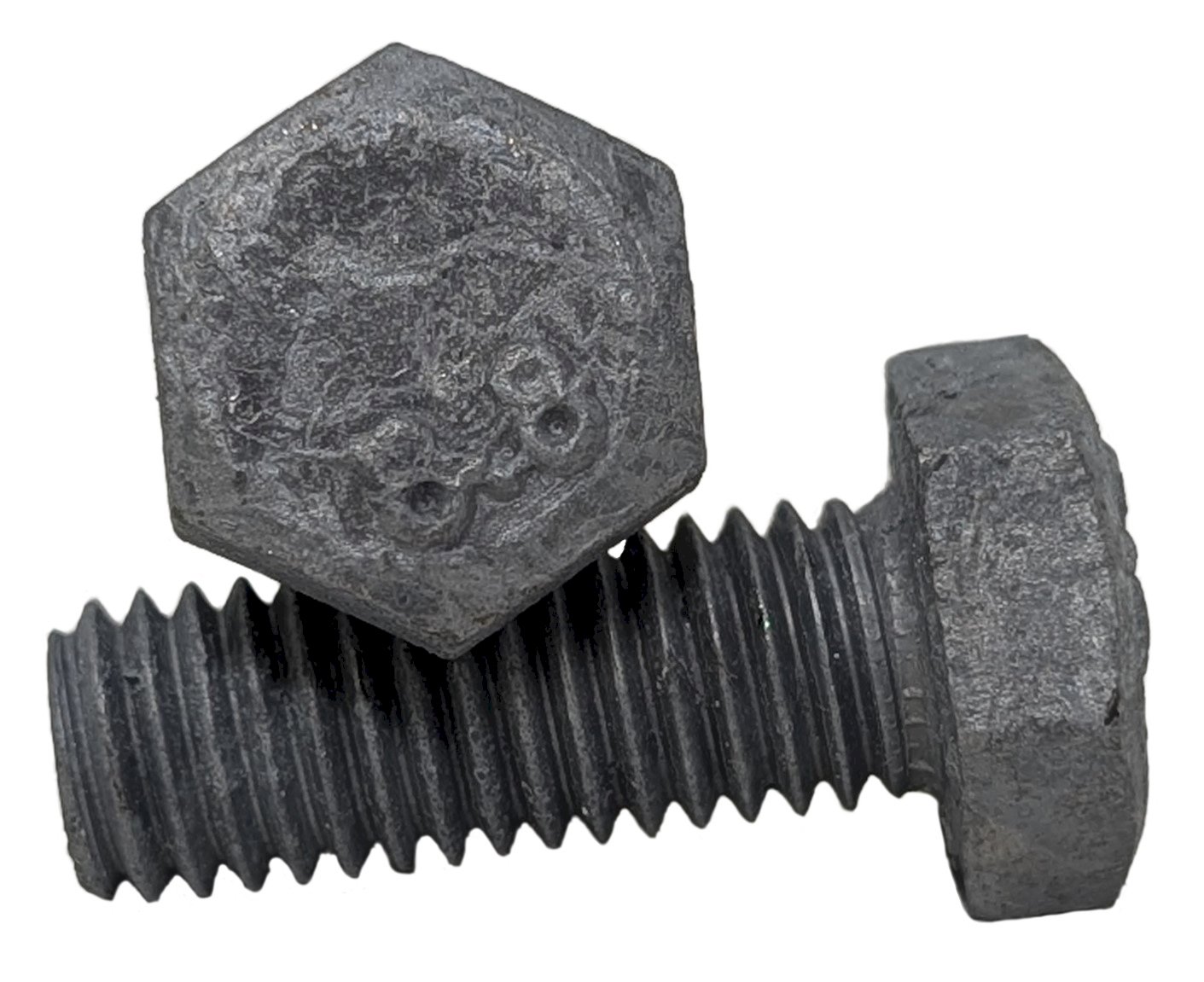 Hex Head Set Screw HDG M8 20mm 10PK