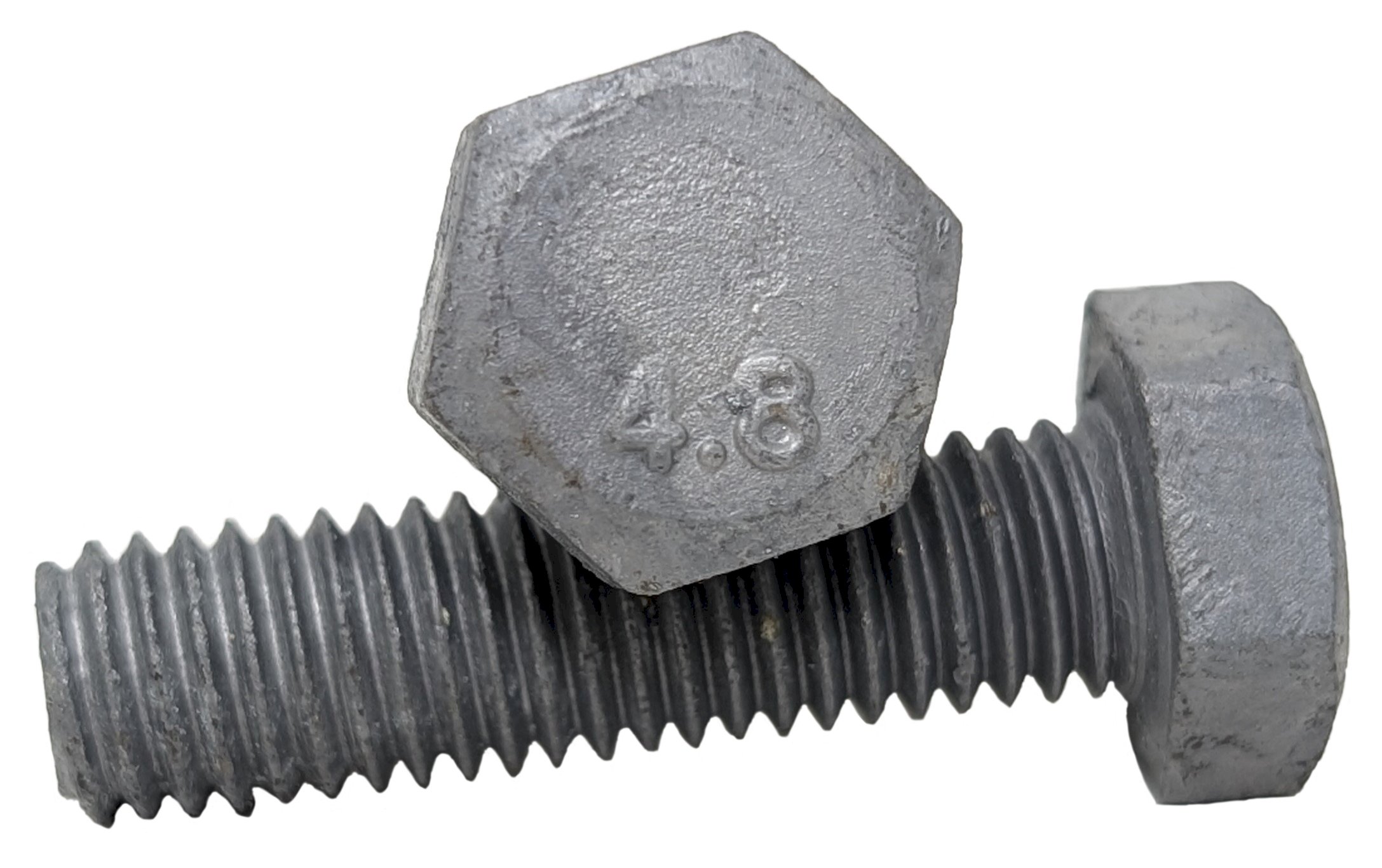 Hex Head Set Screw HDG M8 30mm 10PK