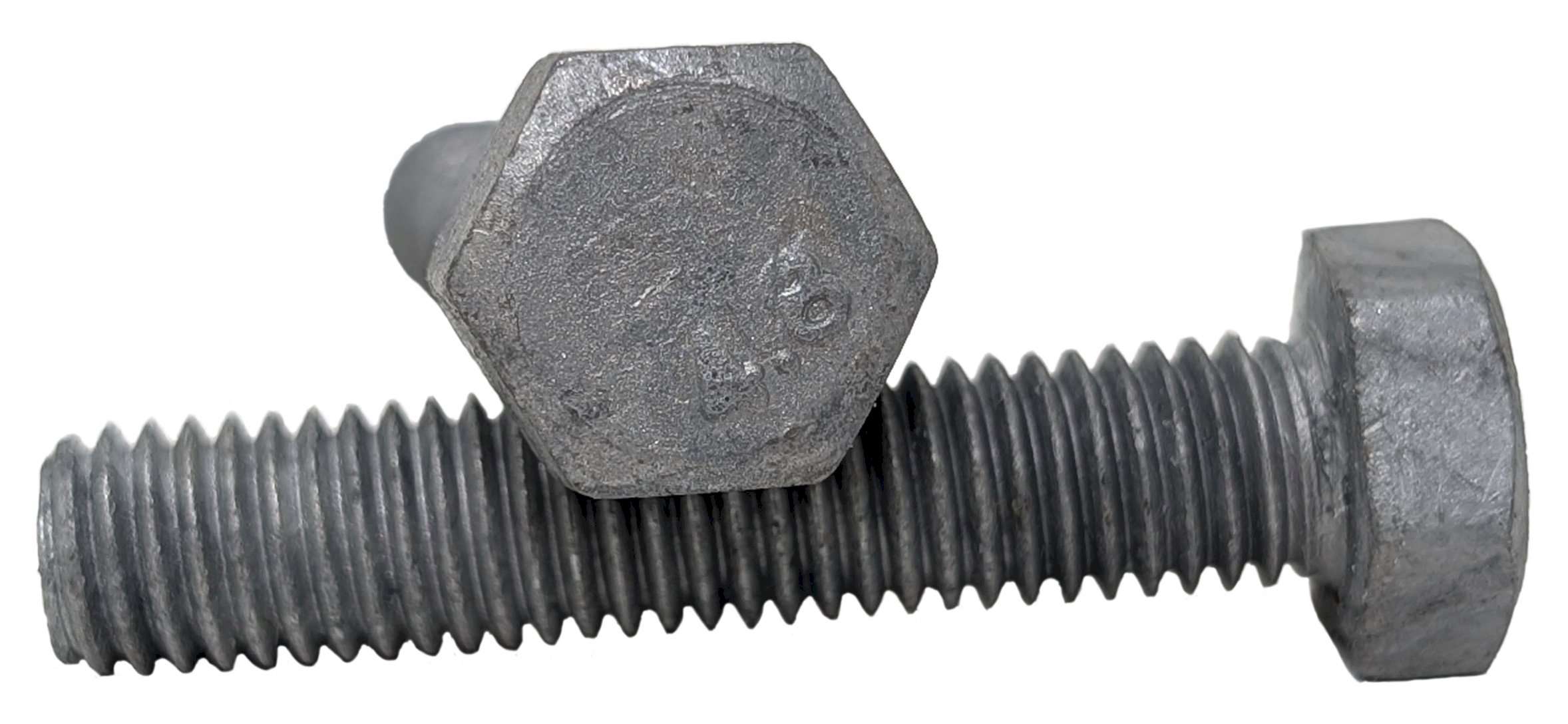 Hex Head Set Screw HDG M8 40mm 10PK