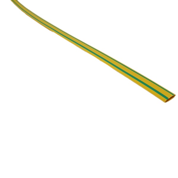 Heat Shrink 7mm Green Yellow 1M to suit 6mm2 Cable