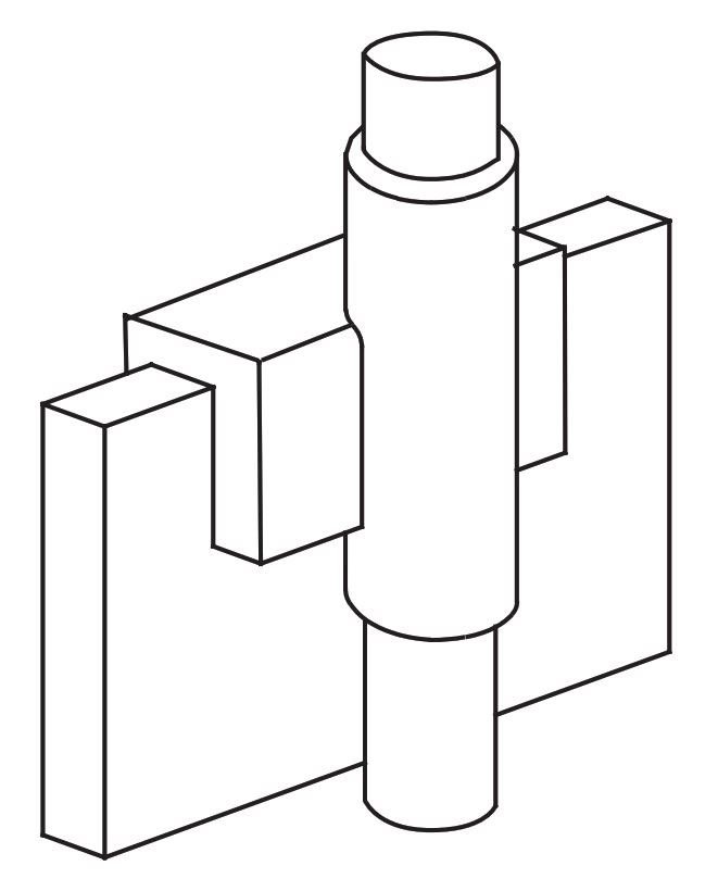 Mold Cable to Bus/Lug Ground Rod to 3x25 Tape
