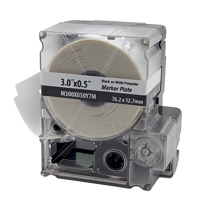 Panduit MP300 Marker Plate White 76x12 65PK
