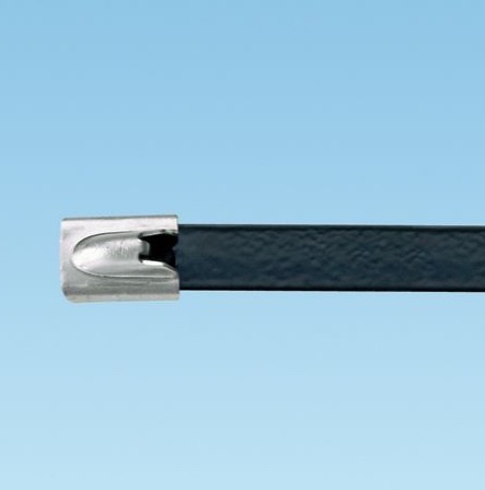 Cable Tie Panduit SS316 201x4.6mm Black 100PK