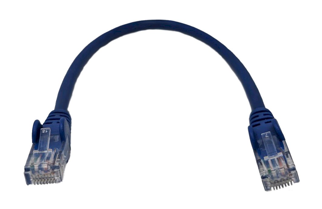 Ethernet Cable CAT 6 Blue 0.3M