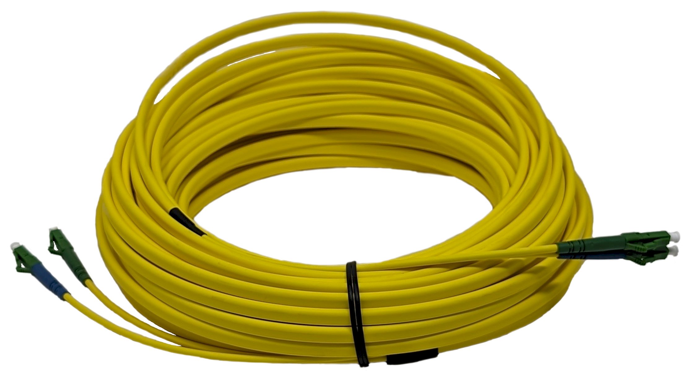 Panduit Rugged Fibre Patch LC-LC APC Duplex Yellow 20M