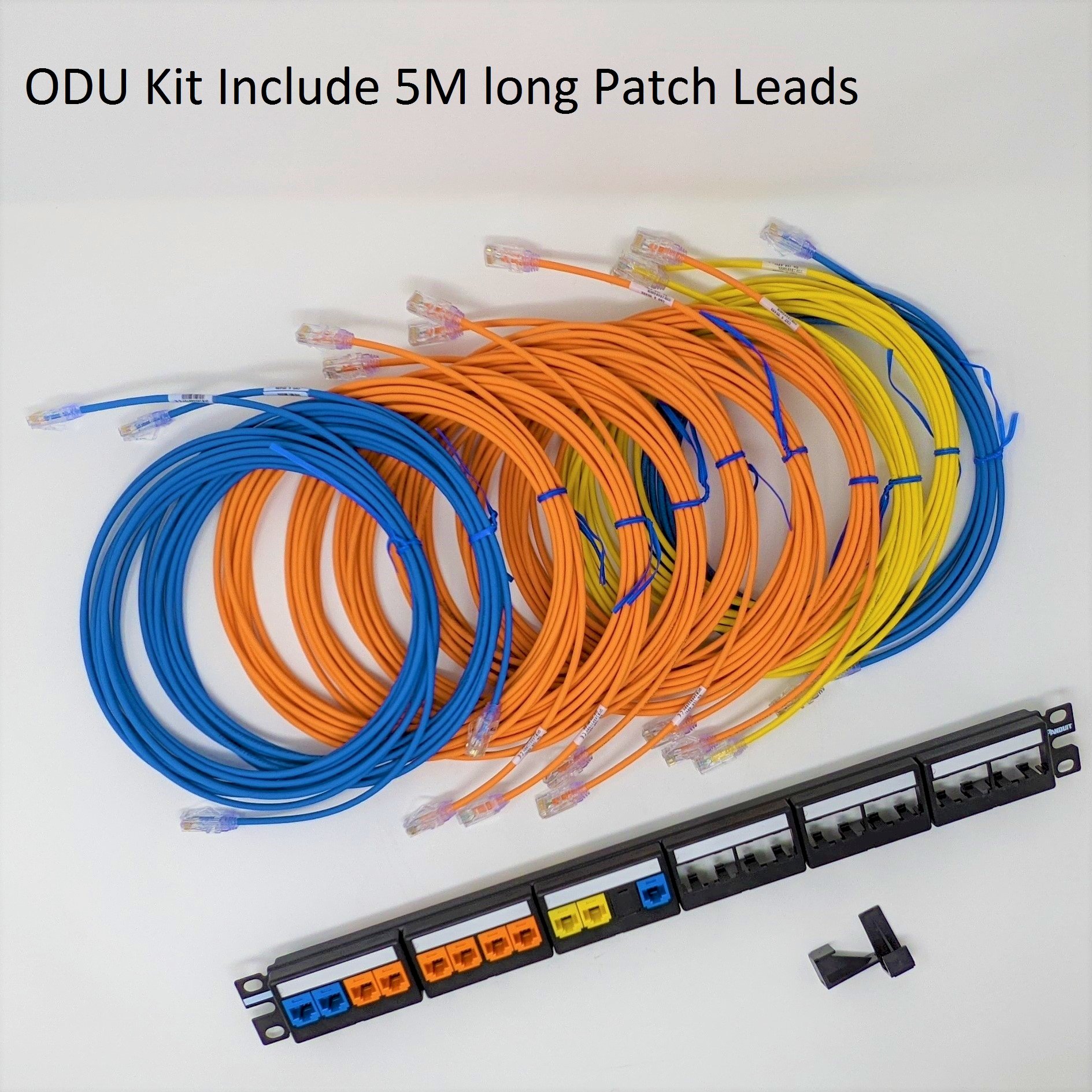 Panduit Optus Alarm Patch Panel to suite ODU (5m Cables)