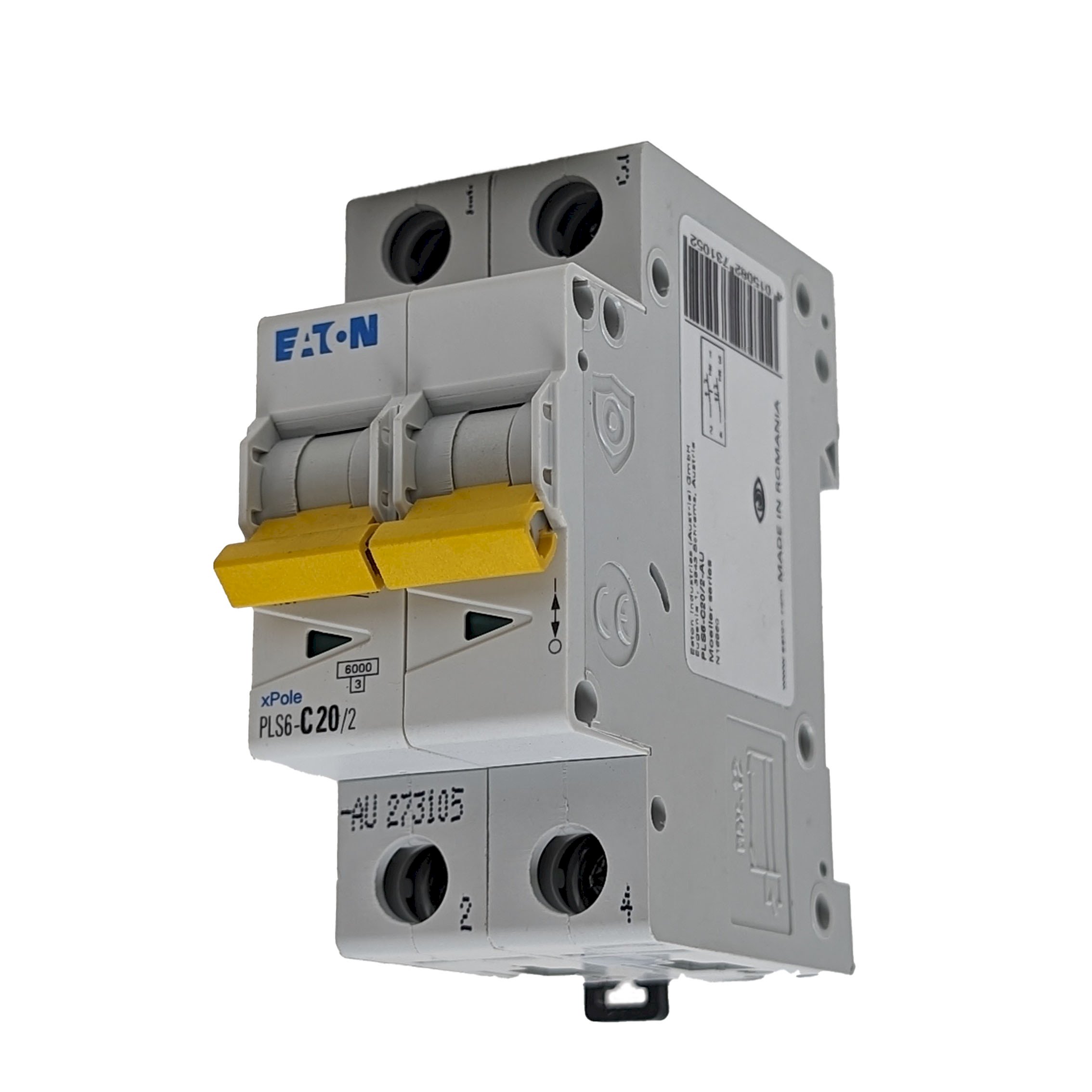 Eaton Circuit Breaker PLS6 2 Pole 20A