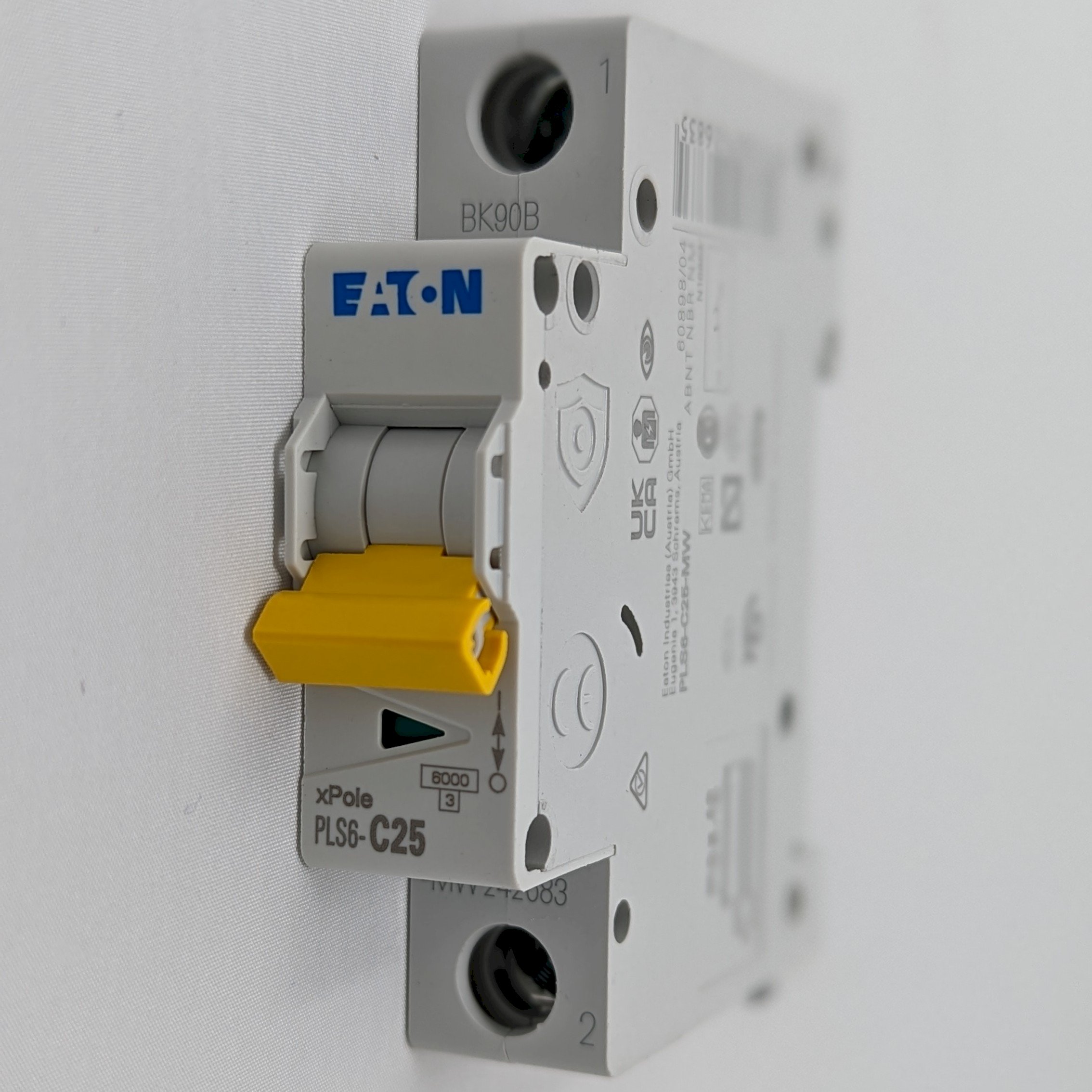 Eaton Circuit Breaker PLS6 1 Pole 25A