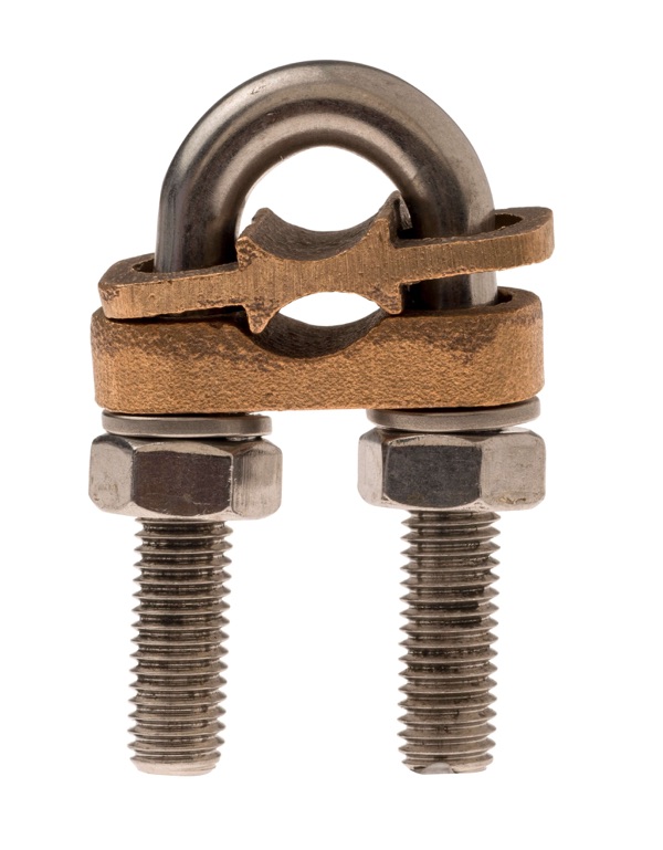 U Bolt Clamp ERICO 1/2- 5/8" ER 16-70mm Cable