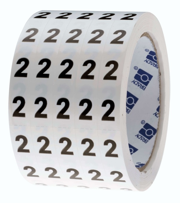Feeder '2' 13mm 25M Label