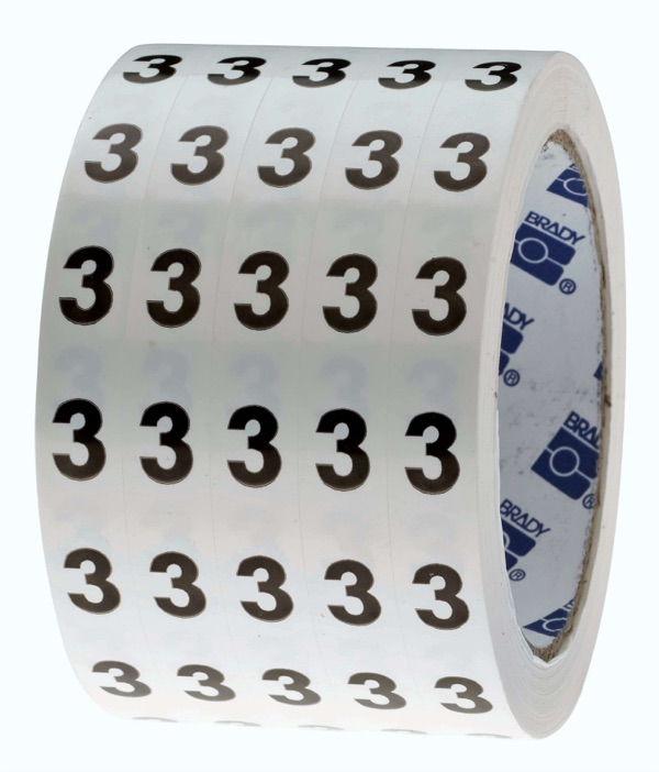 Feeder '3' 13mm 25M Label