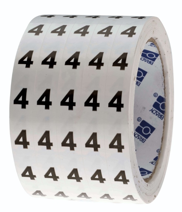 Feeder '4' 13mm 25M Label