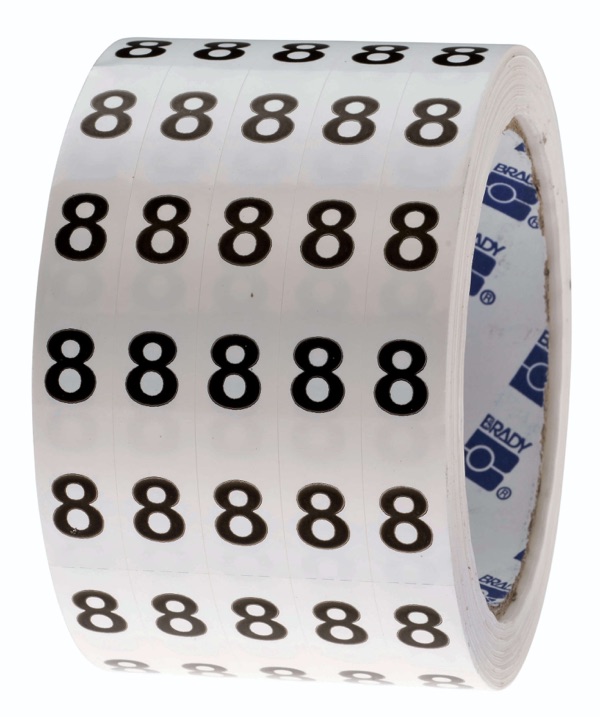 Feeder '8' 13mm 25M Label