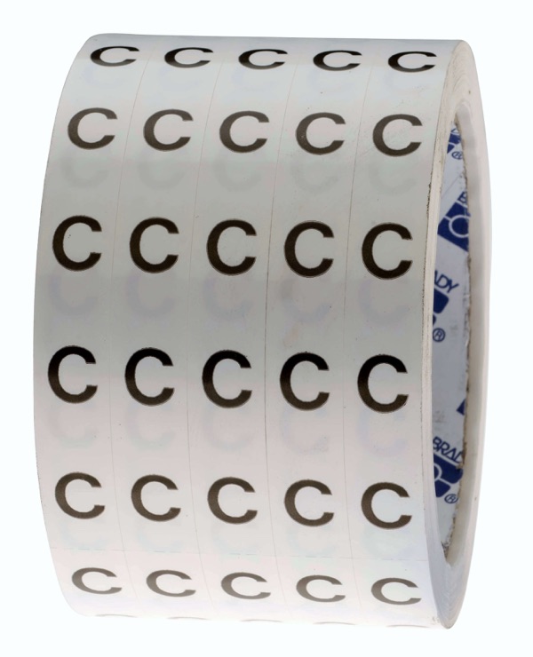 Feeder 'C' 13mm 25M Label