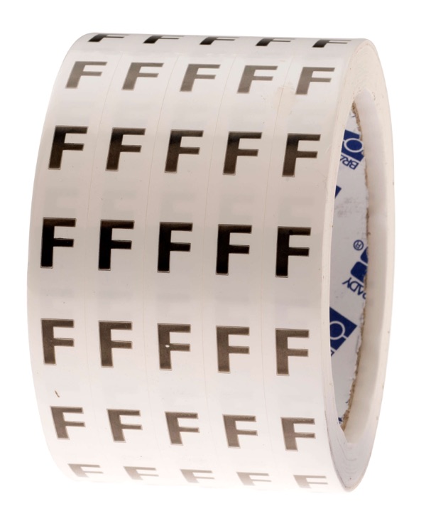 Feeder 'F' 13mm 25M Label