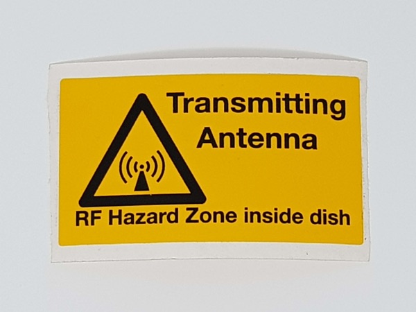 MERCS 6 Transmitting Antenna 100x55 Label
