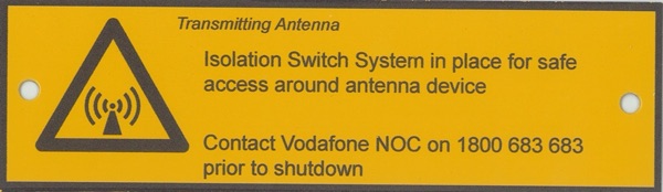 Transmitting Antenna Isolation Switch System 50x170 Metal