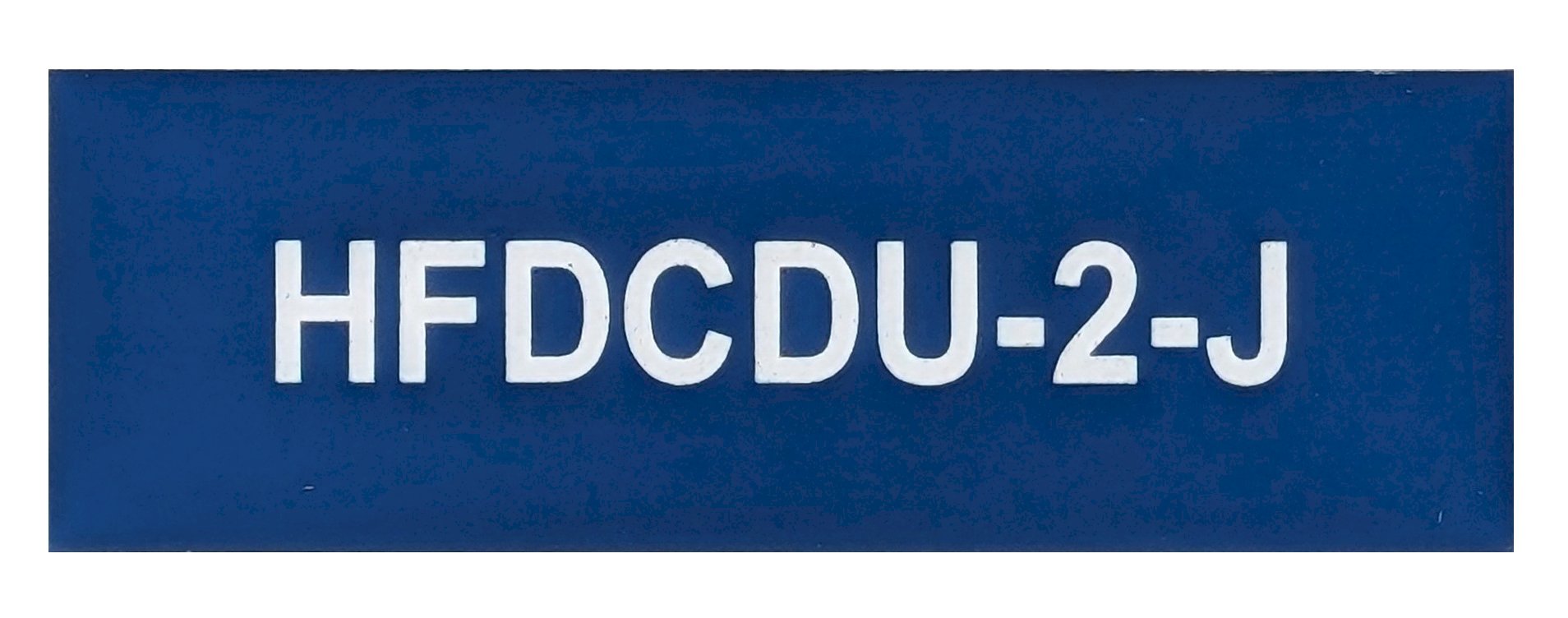 Label Traffolyte HFDCDU-2-J 75x25 Blue