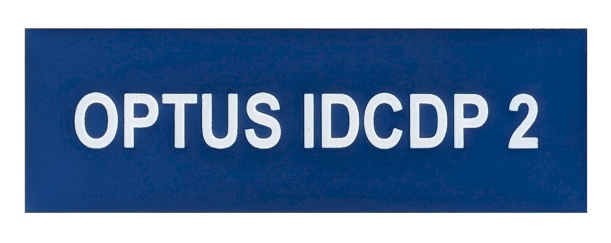 OPTUS IDCDP-2 75x25 Blue Traffolyte