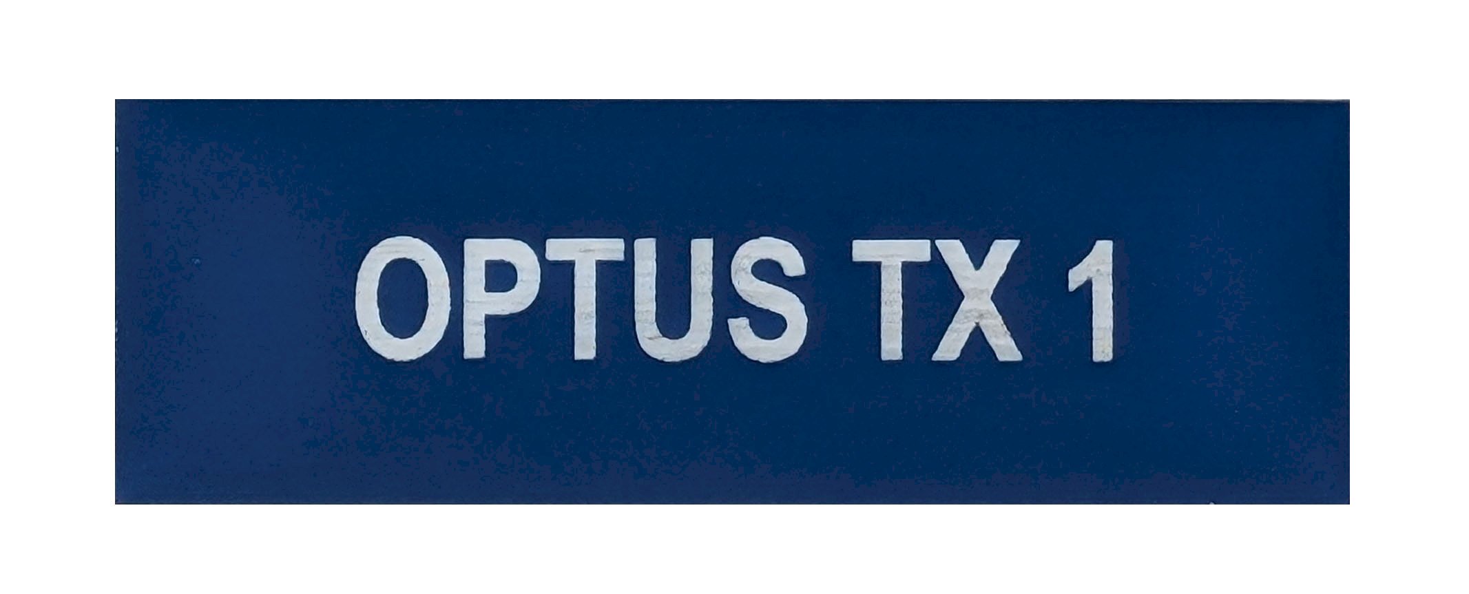 OPTUS TX 1 75x25 Blue Traffolyte
