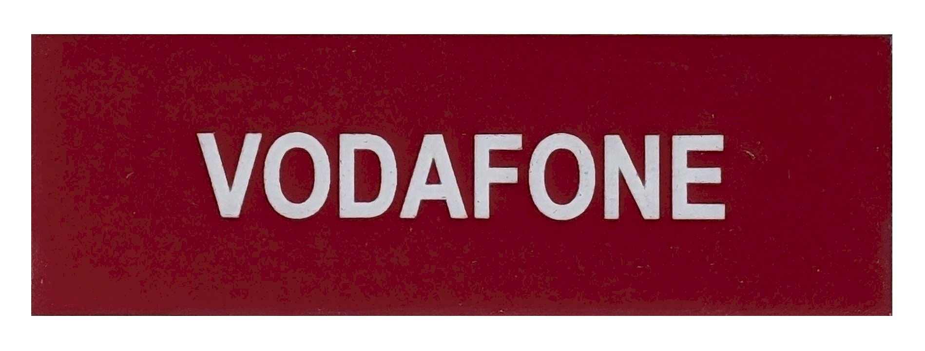 VODAFONE 75x25 Red Traffolyte