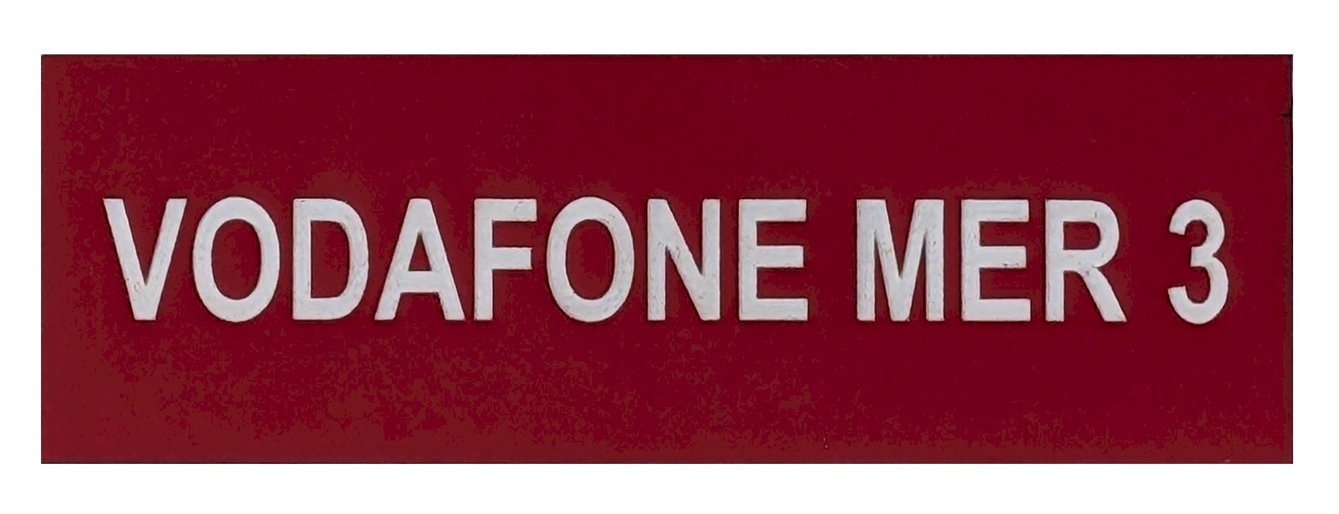 VODAFONE MER 3 75x25 Red Traffolyte