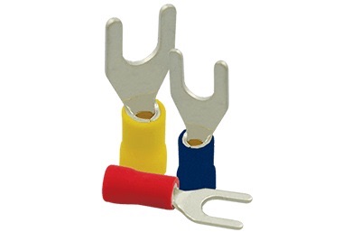 Spade Terminal Yellow 5mm 100PK