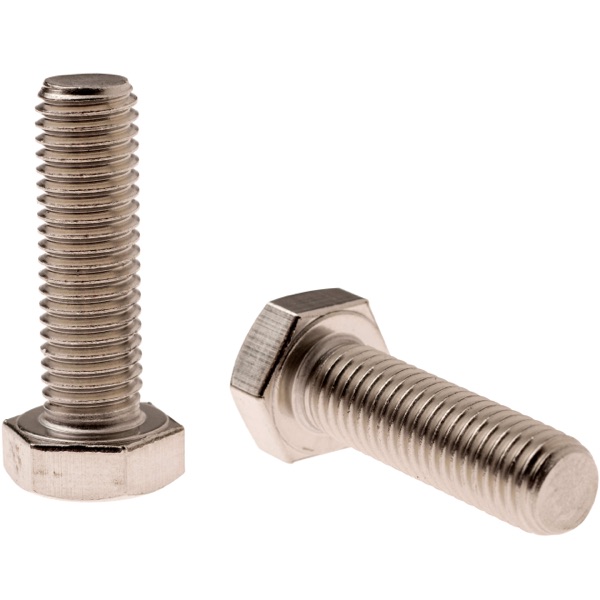 Hex Set Screw SS316 M12 40mm 10PK