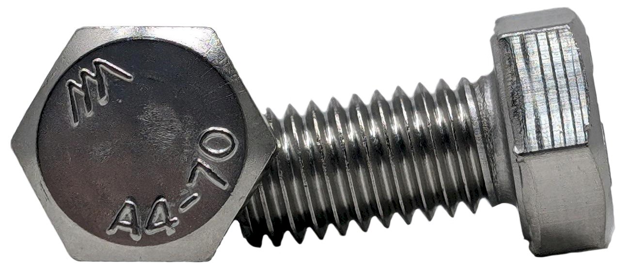 Hex Set Screw SS316 M8 16mm 10PK
