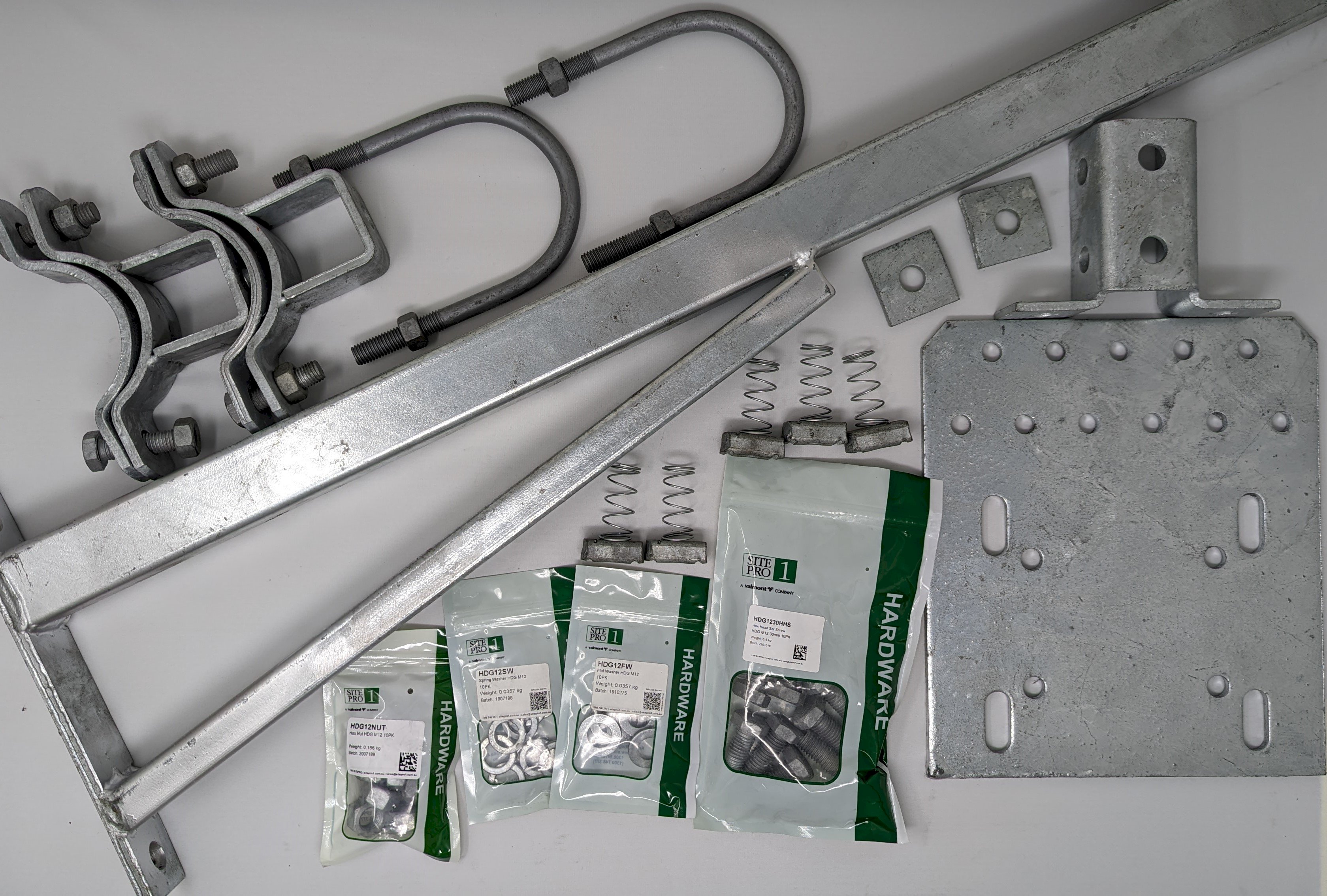 Waterfall Support Arm Kit (Add 1 x HSTRUT Piece to suit ladder)