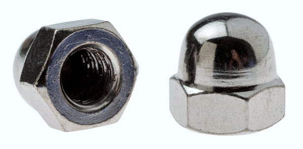 Dome Nut ZP M10 10PK