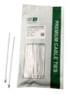 Cable Tie SS316 200x 4.6mm White 100PK (Discontinued Clearance Stock Limited Availability)