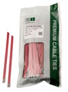 Cable Tie SS316 200x 7.9mm Red 100PK