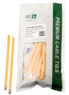 Cable Tie SS316 200x 7.9mm Yellow 100PK