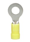 Ring Terminal Yellow 6mm 25Pk