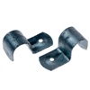 Half Saddle HDG 25mm 10PK