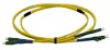 Panduit Rugged Fibre Patch LC-LC APC Duplex Yellow 1M