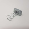 Strut Nut w Spring Unist HDG P1000/P2000 M12