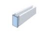 Strut End Cap PVC P1000/P2000