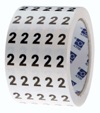 Feeder '2' 13mm 25M Label